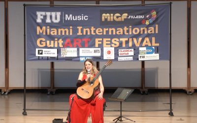 Invitada al Miami International GuitART Festival