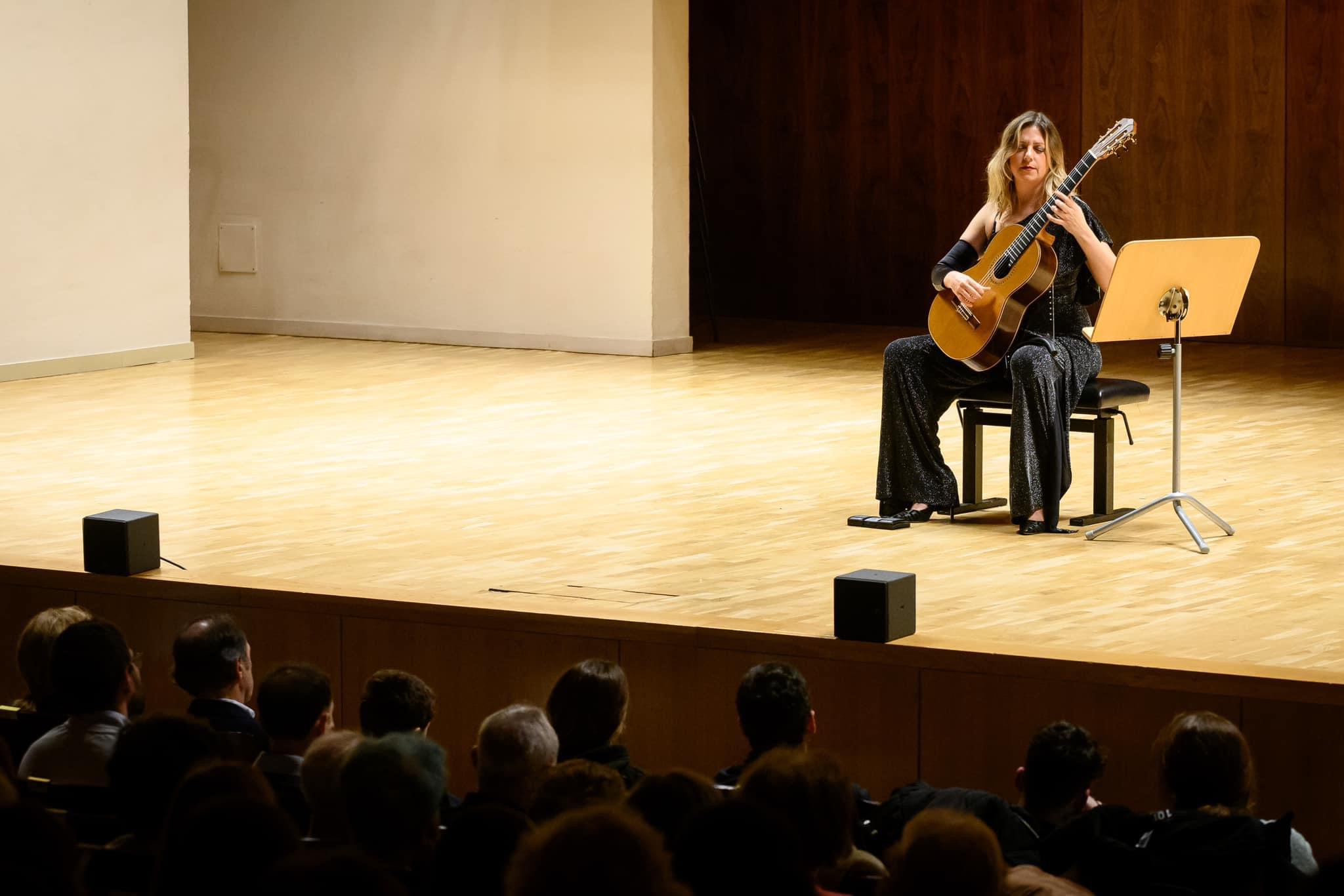 Laura Verdugo en concierto en el Auditorio Nacional de Madrid